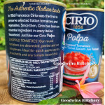 Sauce tomato CIRIO Italy POLPA chopped tomatoes 400g